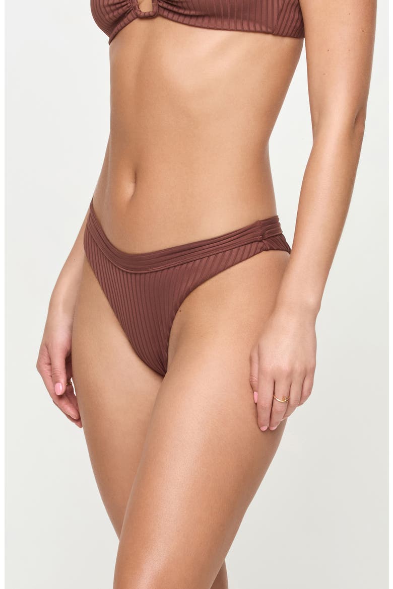 Mercer Rib Bikini Bottoms, Alternate, color, CAFE