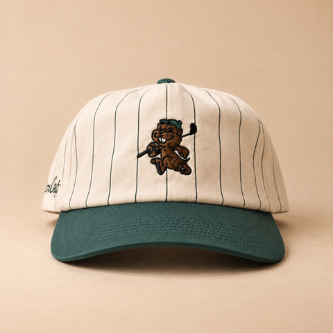 The Pinstripe Gopher Cap