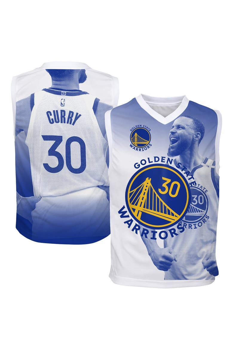 Youth Outerstuff Stephen Curry Royal Golden State Warriors Hometown Fashion Jersey, Main, color, Royal