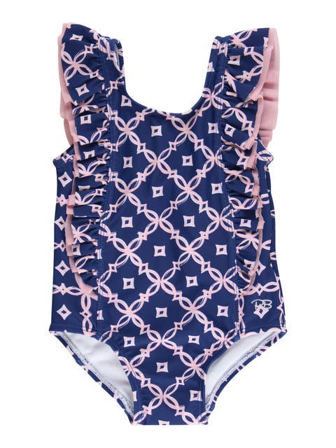 Toddler Girls UPF50+ Waterfall One Piece