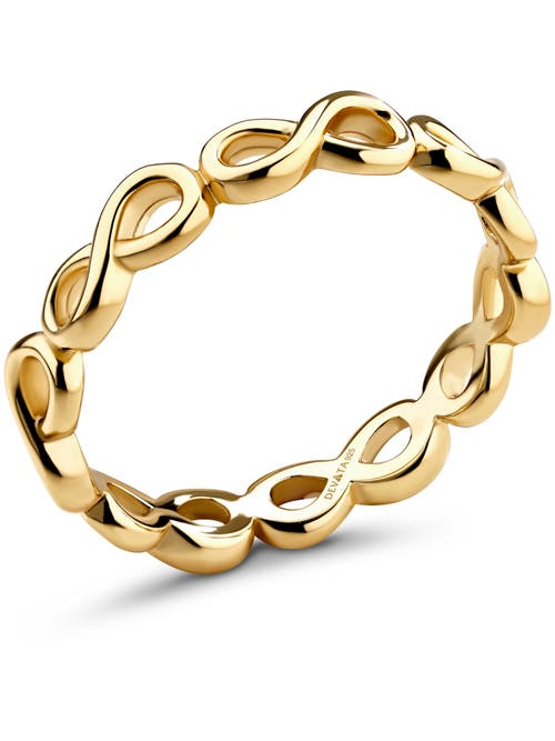 Devata Infinity Eternity Ring In Gold