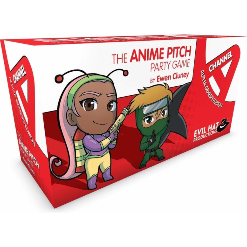 Evil Hat Productions Channel A Alpha Genesis Edition The Anime Pitch Party Game in Multicolored  product