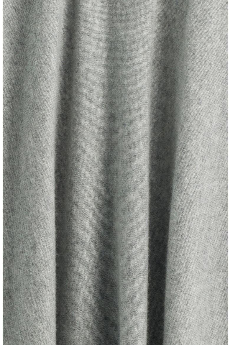 Tipped Cashmere Cape, Alternate, color, MEDIUM GREY OFF WHITE