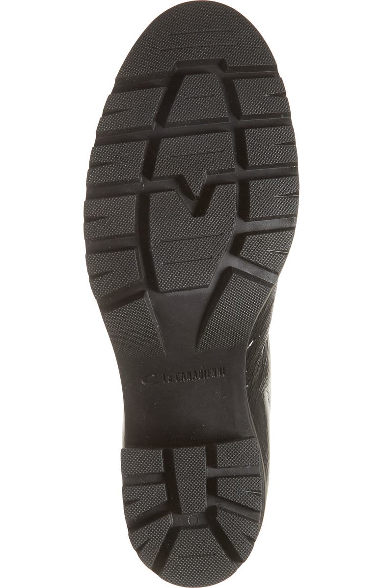 La Canadienne Wave Lug Sole Bootie, Alternate, color, Black