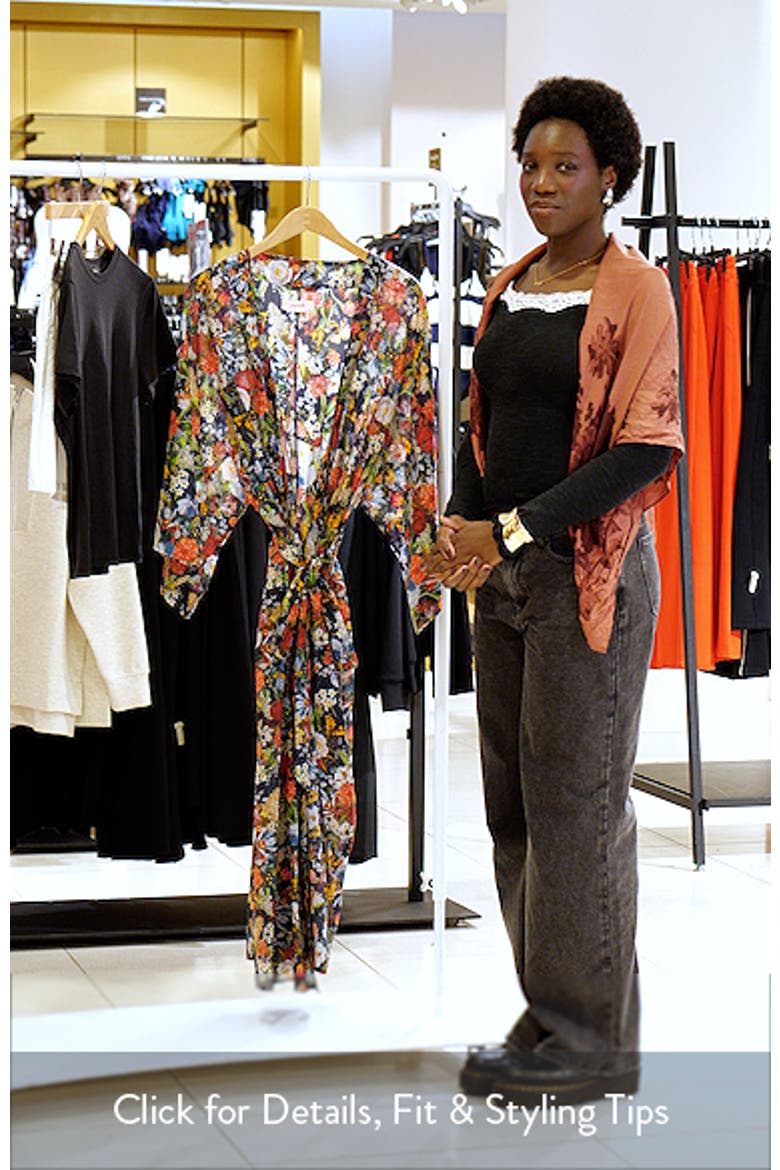 Holly Floral Cotton Voile Maxi Robe video
