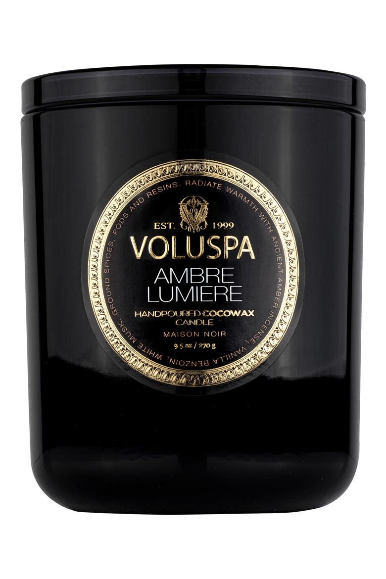 Ambre Lumiere Classic Candle, Alternate, color, AMBRE LUMIERE