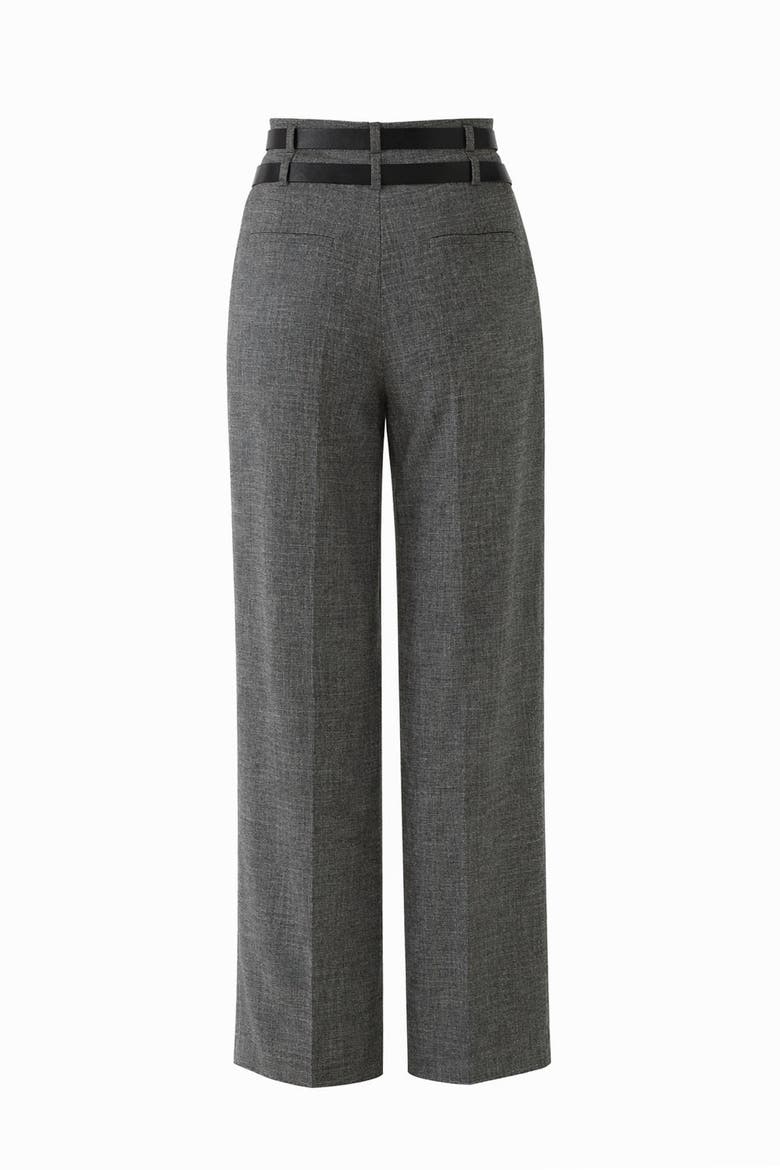 Albus Belted Pants, Alternate, color, ANTHRACITE