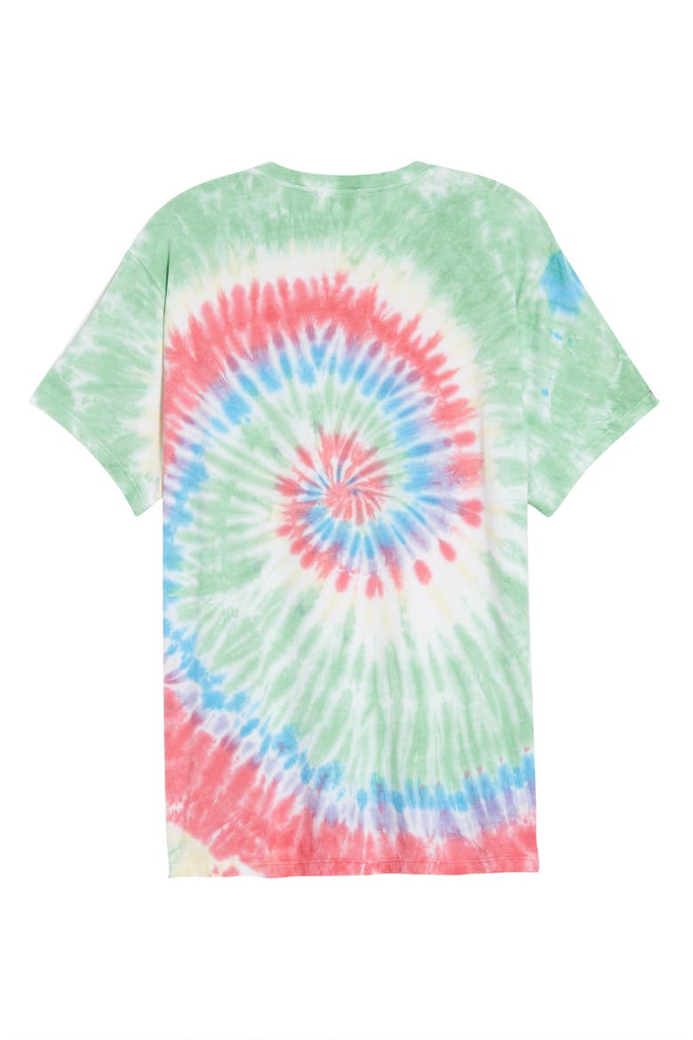 Be Proud by BP. Gender Inclusive Tie Dye T-Shirt, Alternate, color, RED MULTI TIE DYE