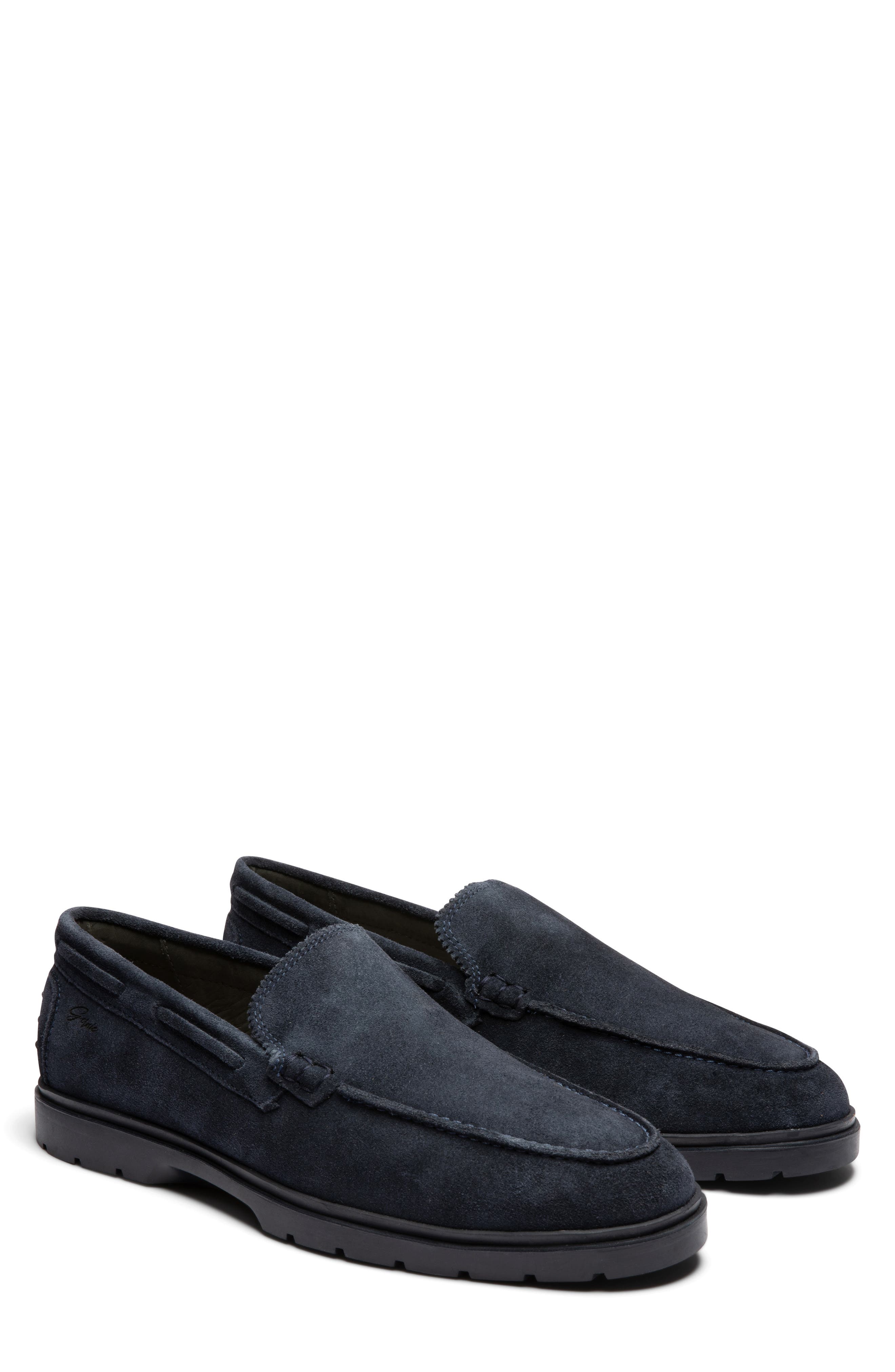  Navy Suede