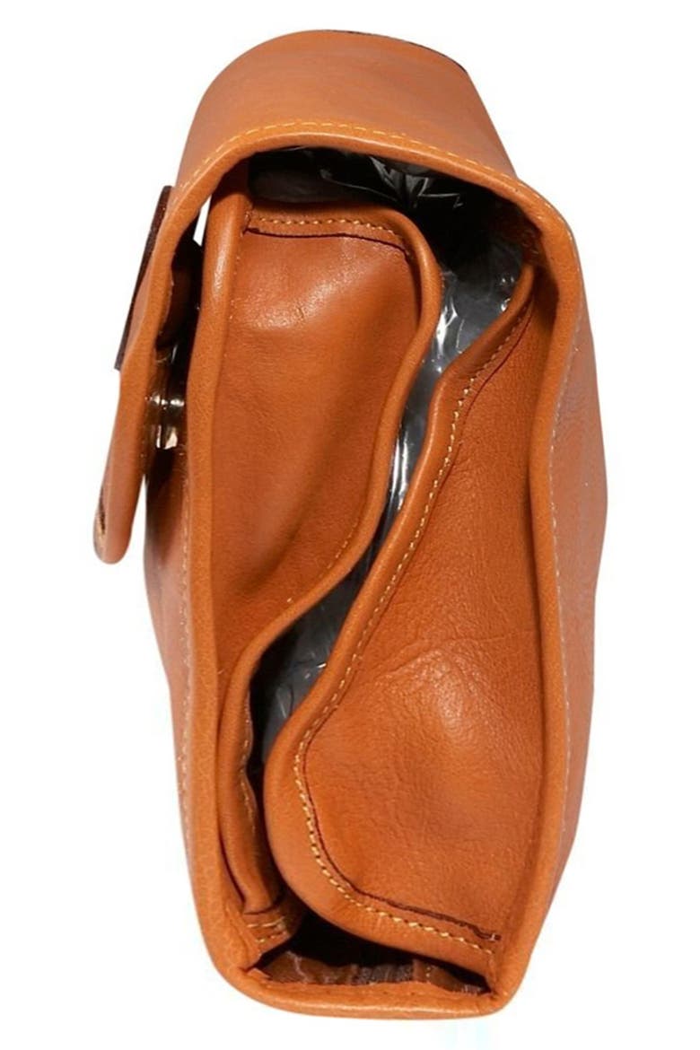 'Pelle' Trifold Travel Kit, Alternate, color, LEATHER