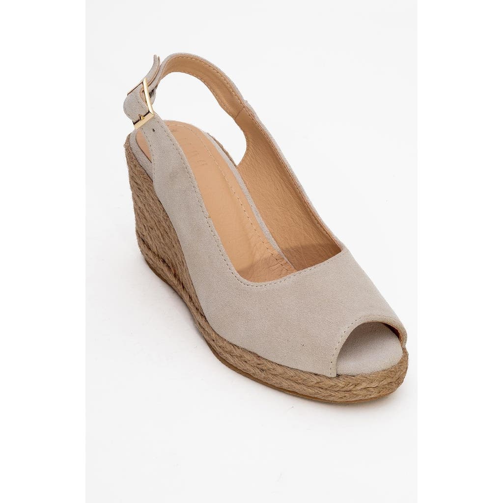 Forever & Always Shoes Ryan Leather Espadrilles