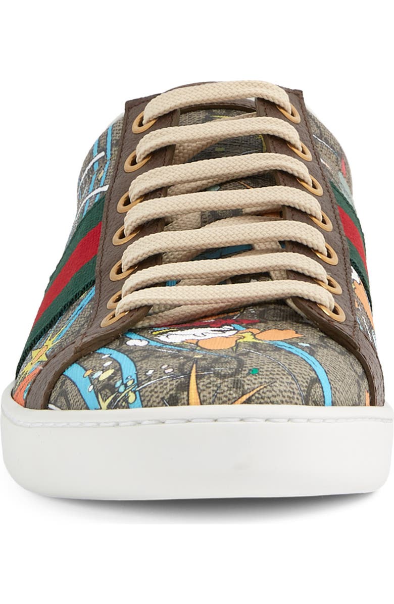 Gucci x Disney Ace Donald Duck Low Top Sneaker, Alternate, color,