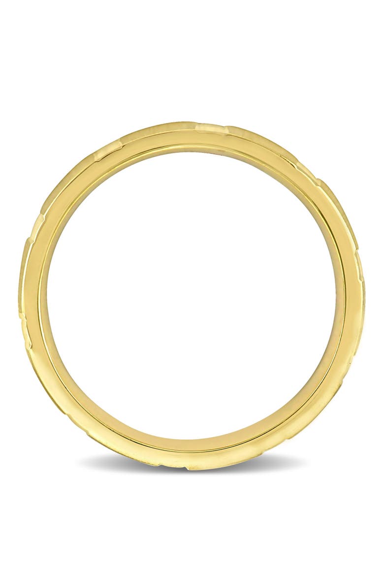 Julianna B. Brushed and Polished Wedding Band 14k, Alternate, color, 