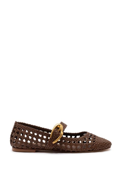 Verona Macrame Ballet Flat