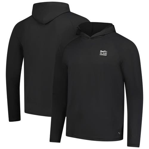 Puma Black Fedex St. Jude Championship You-v Pullover Hoodie In Black