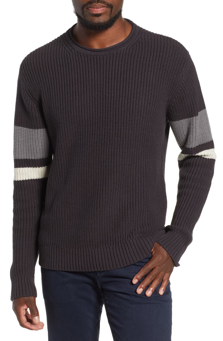 AG Jett Slim Fit Crewneck Sweater, Main, color, 