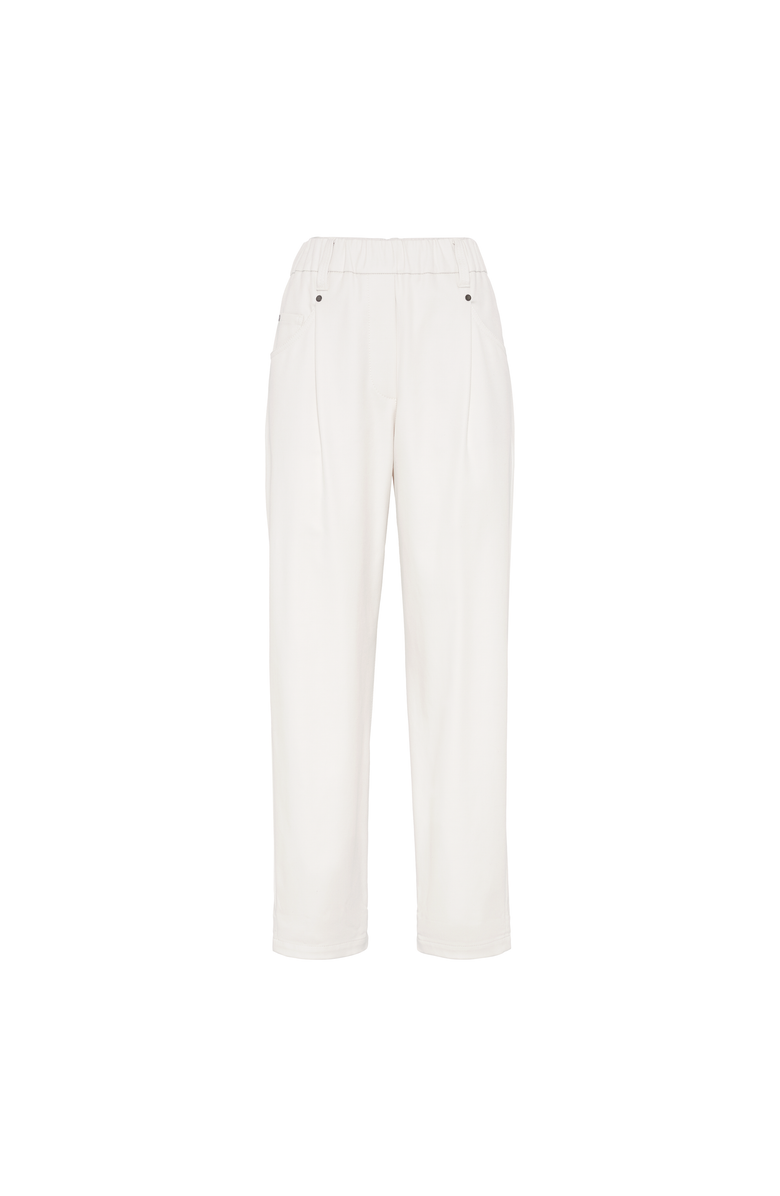Brunello Cucinelli Baggy trousers, Main, color, White