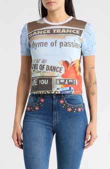 Desigual Dance Trance Knit T-Shirt