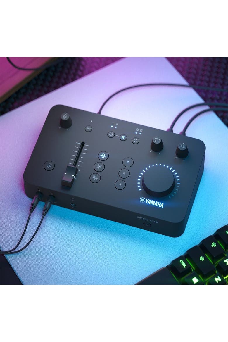 ZG01 Gaming Audio Mixer with USB-C Interface, Alternate, color, Black