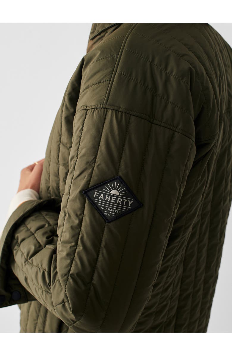 Faherty Atmosphere Brook Quilted Jacket, Alternate, color, 