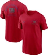 Nike Men's Nike Red New York Giants Split Logo T-Shirt