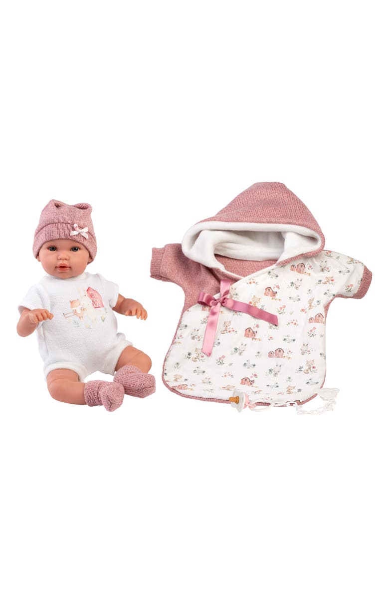 Llorens Arianna 12.4-Inch Articulated Soft Body Baby Doll, Alternate, color, Multi