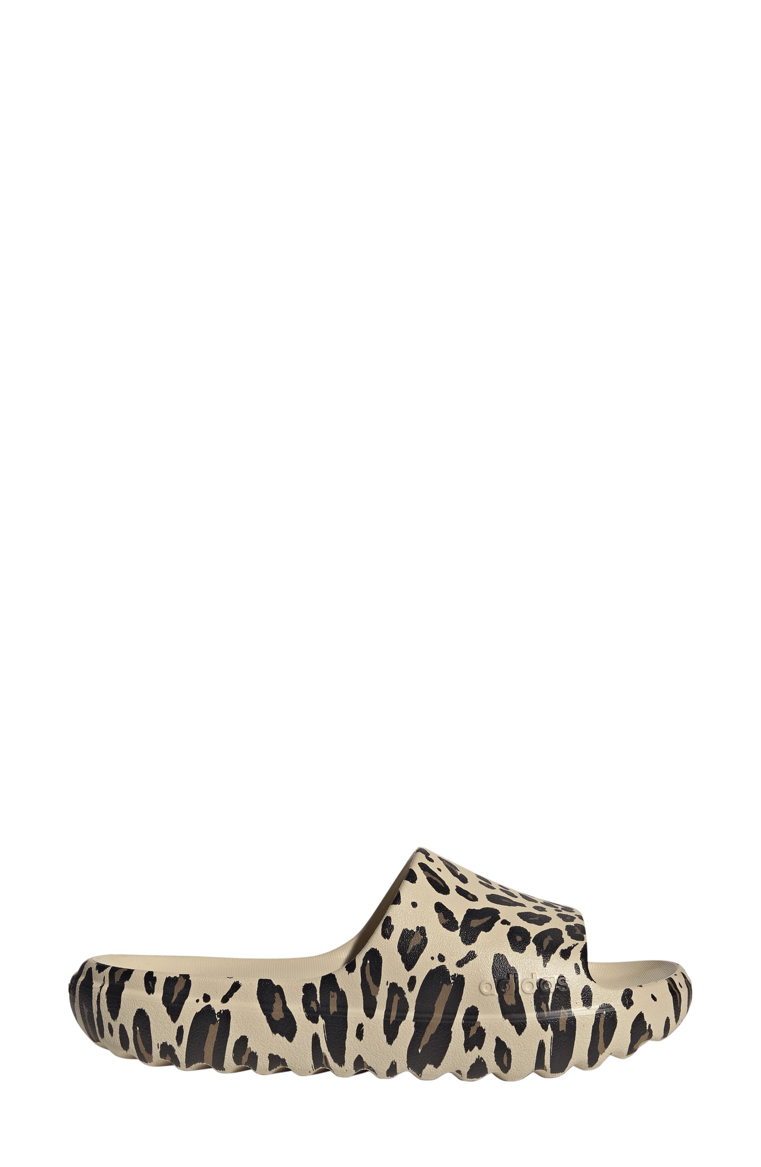 Gender Inclusive Adilette Lumia Slide Sandal, Alternate, color, CRYSTAL LINEN/ BLACK/ KHAKI