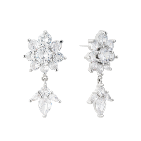 Whisper Crystal Drop Earrings