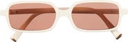 Miu Miu 52mm Rectangular Sunglasses