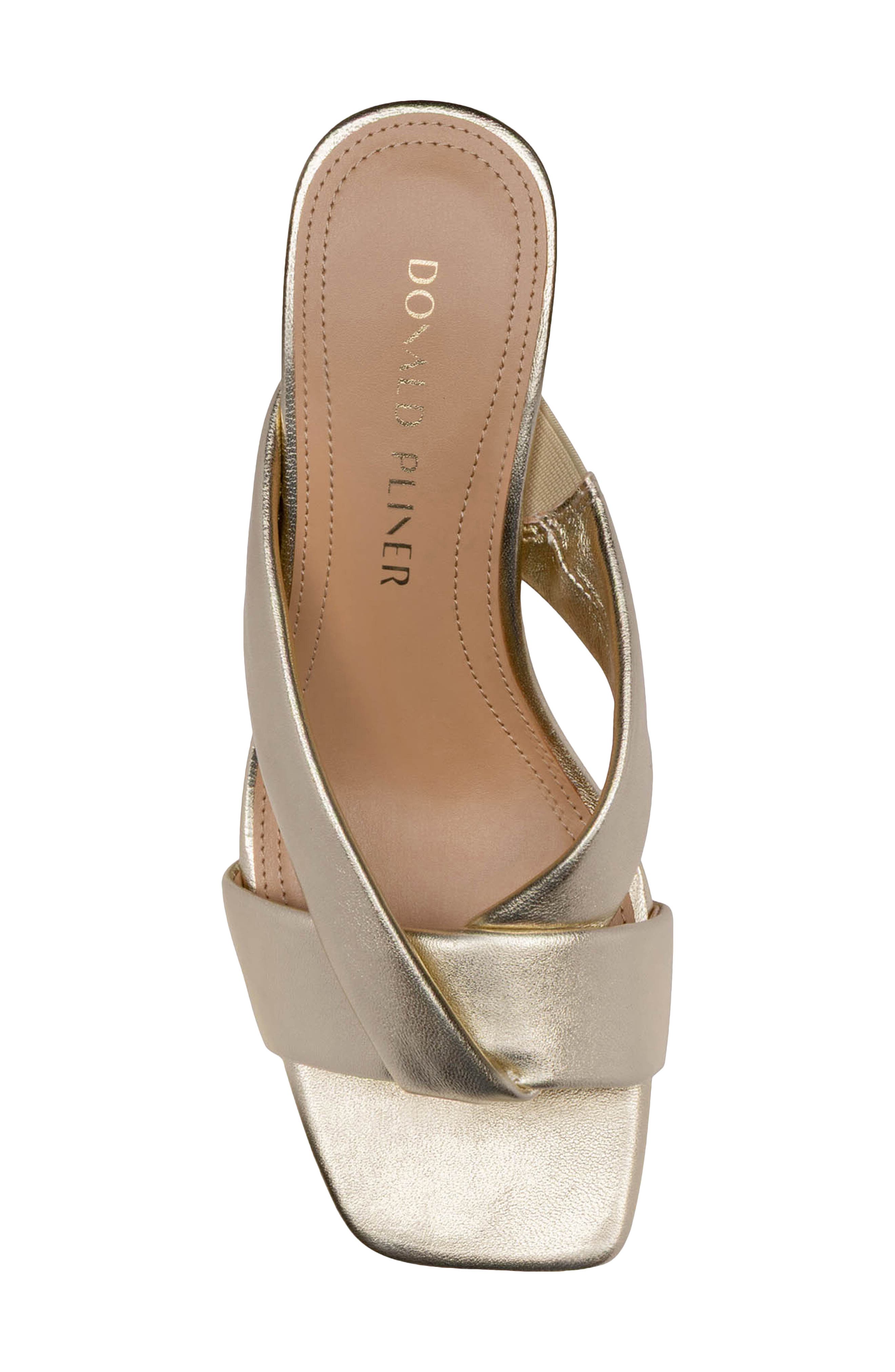 Gennessa Sandal, Alternate, color, PLATINO