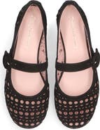 Pretty Ballerinas Suede Die Cut Mary Jane