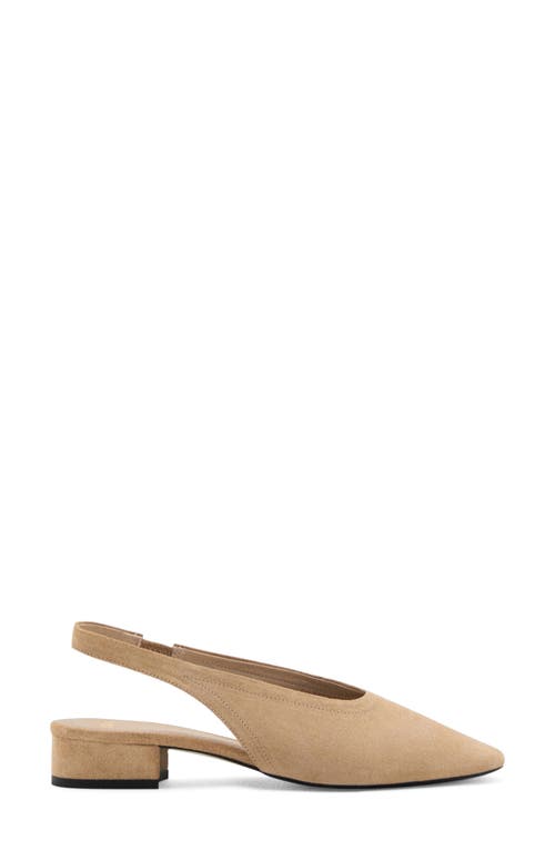 Mango Slingback Pump In Neutral