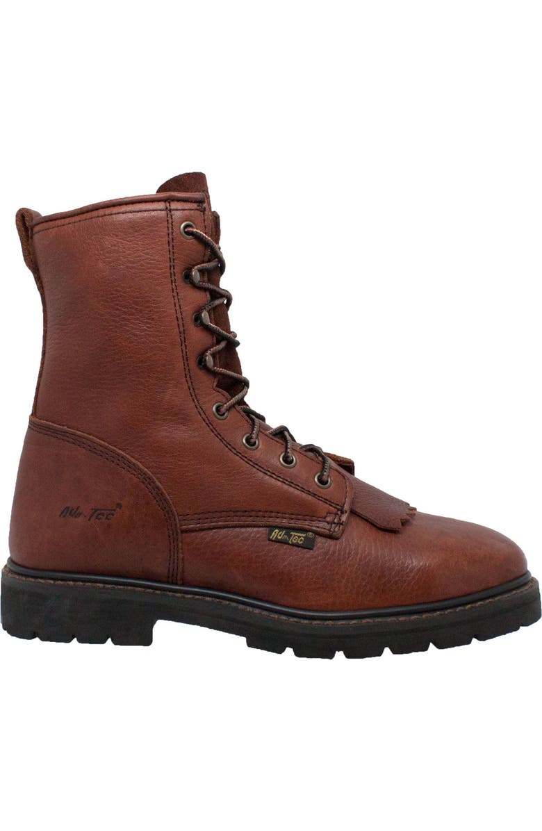 AdTec 9" Lacer Boot, Alternate, color, Chestnut