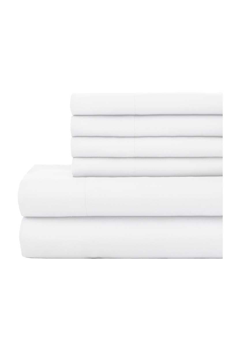 Vilano Springs Extra Deep Pocket Sheet Set, Main, color, BRIGHT WHITE