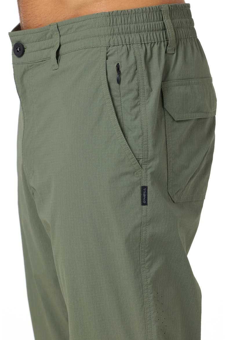 TRVLR Halfback Hybrid Performance Pants, Alternate, color, DARK OLIVE