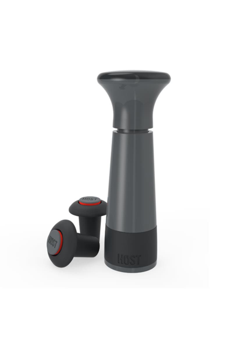 HOST AirLOCK Wine Preserver, Main, color, Gray