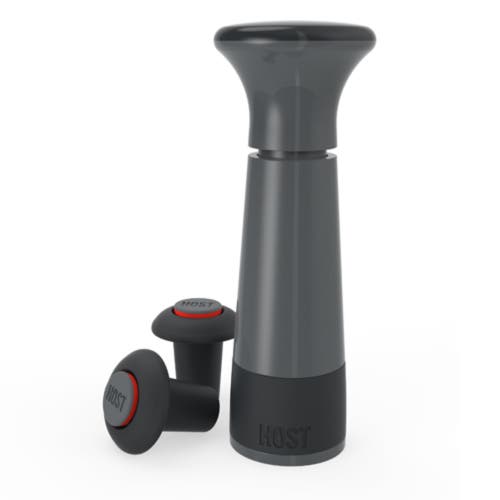 Host Airlock Wine Preserver In Gray