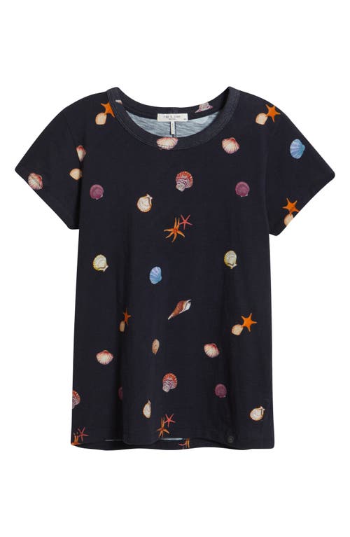 Rag & Bone Short-sleeve Allover Seashell Tee