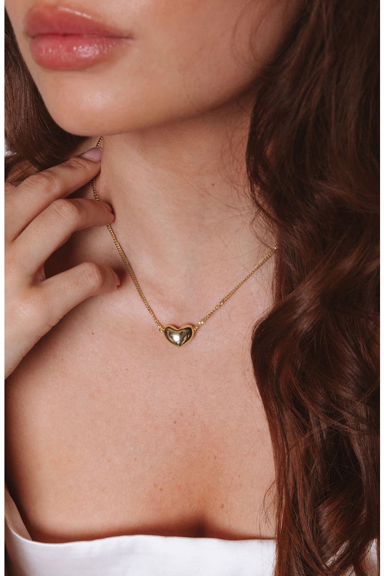 Mila Necklace, Alternate, color, GOLD