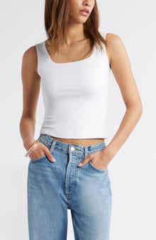 Open Edit Square Neck Tank