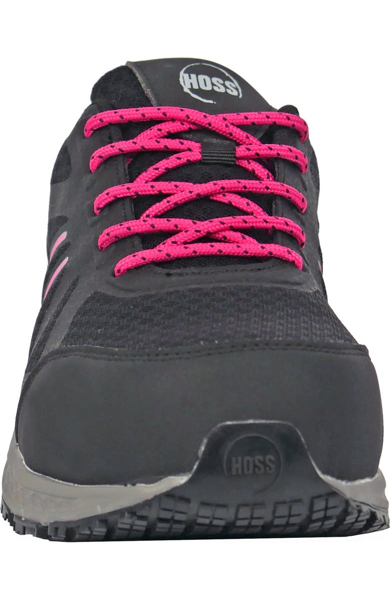Hoss Boot Company HOSS Express Womens Composite Toe Lightweight Work Shoe, Alternate, color, Black