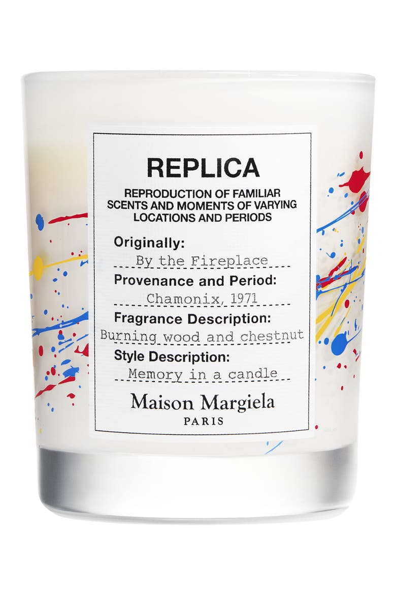Replica By the Fireplace Scented Candle (Limited Edition), Main, color, NO COLOR