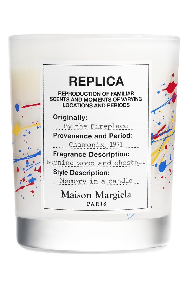 Maison Margiela Replica By the Fireplace Scented Candle, Main, color, 