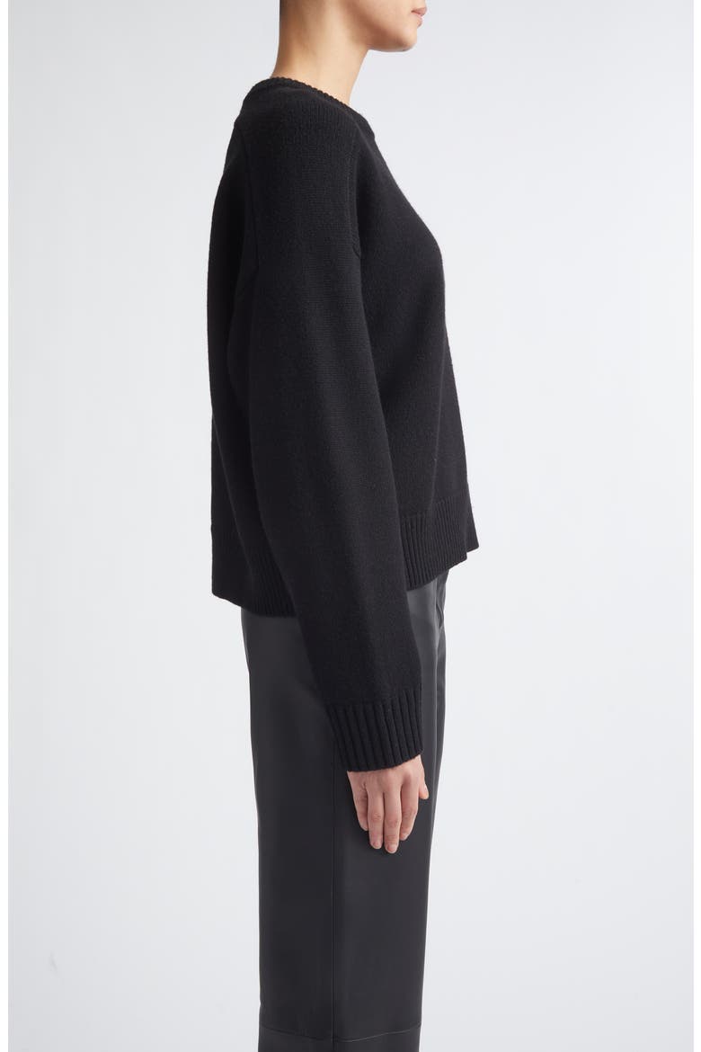 Breha Cashmere Sweater, Alternate, color, BLACK