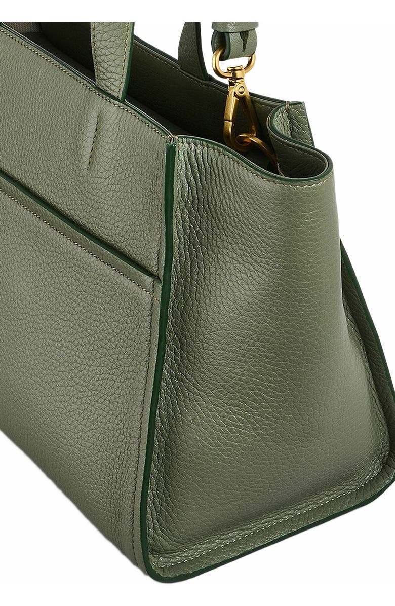 Radley Oak Street Medium Ziptop Satchel Bag, Alternate, color, Olive