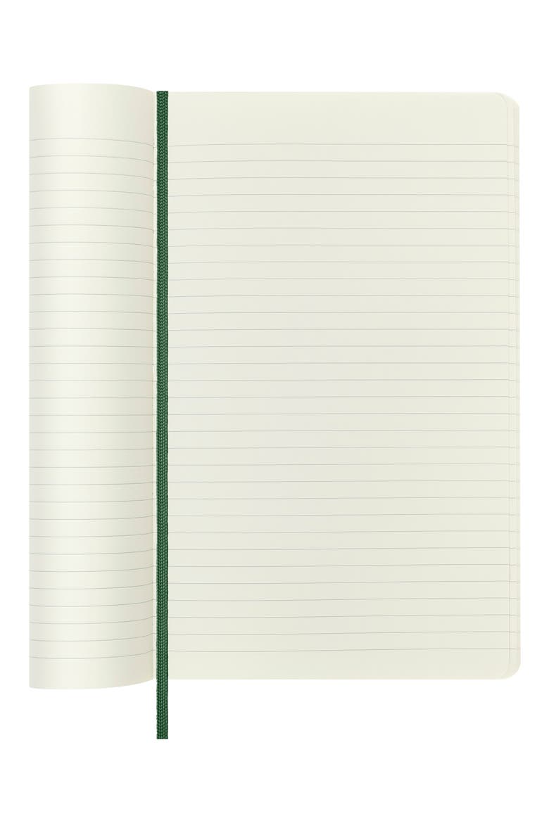 Large Ruled Softcover Notebook, Alternate, color, MYRTLE GREEN