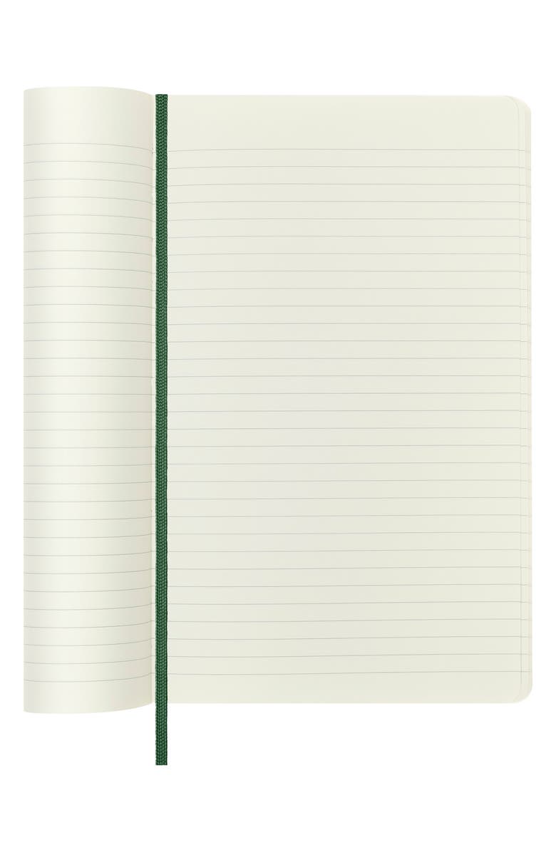 Moleskine Large Ruled Softcover Notebook, Alternate, color, Myrtle Green