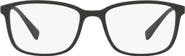 Prada 55mm Rectangular Optical Glasses