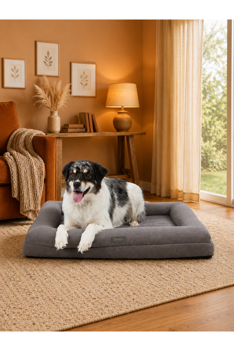 Orthopedic Dog Bed, Alternate, color, Gray