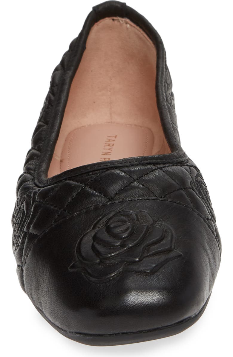 Taryn Rose Reese Embroidered Flat, Alternate, color,